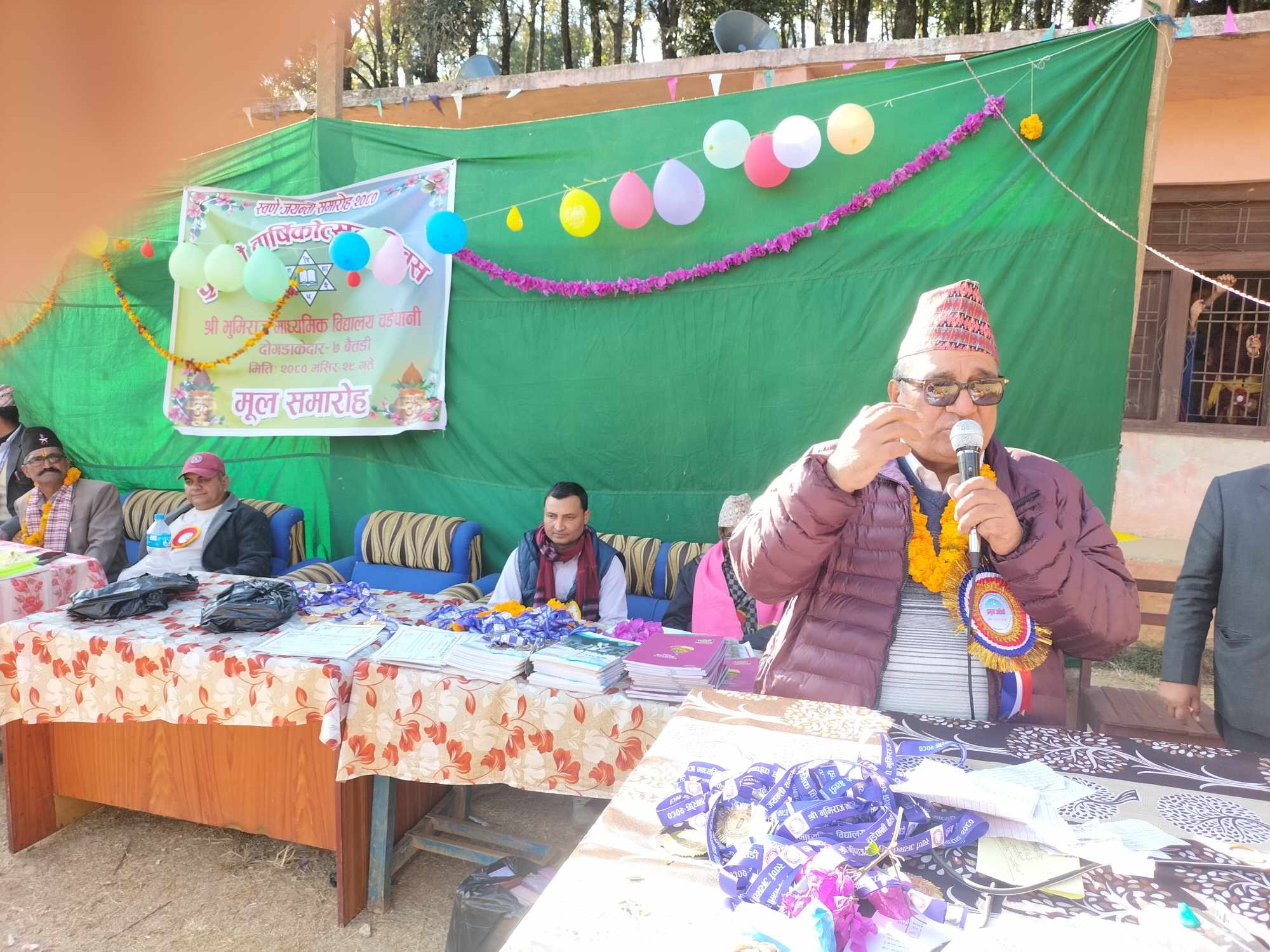 शिक्षा विकासको मेरुदण्ड : कानुन मन्त्री भट्ट 